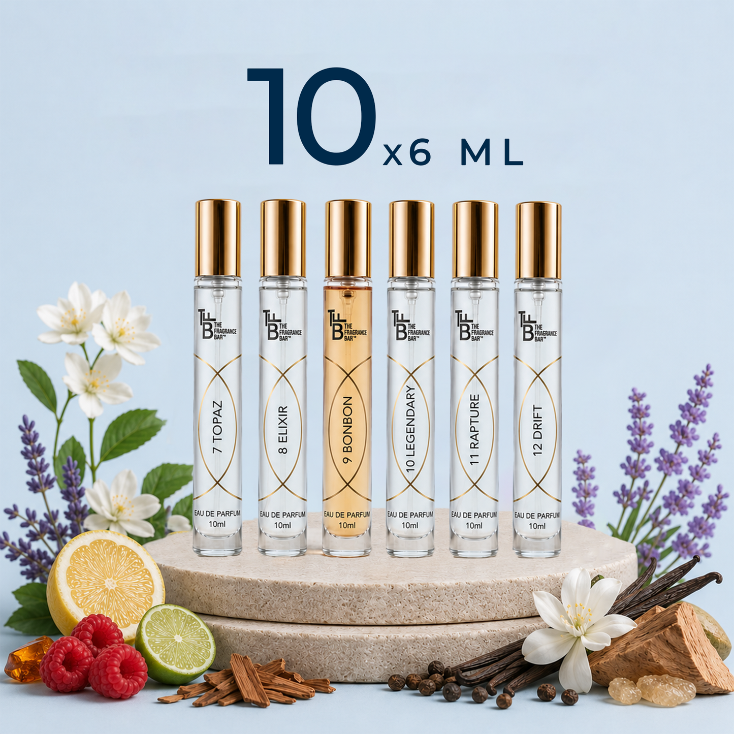 The Fragrance Bar - Euphoria | 6x10 ml