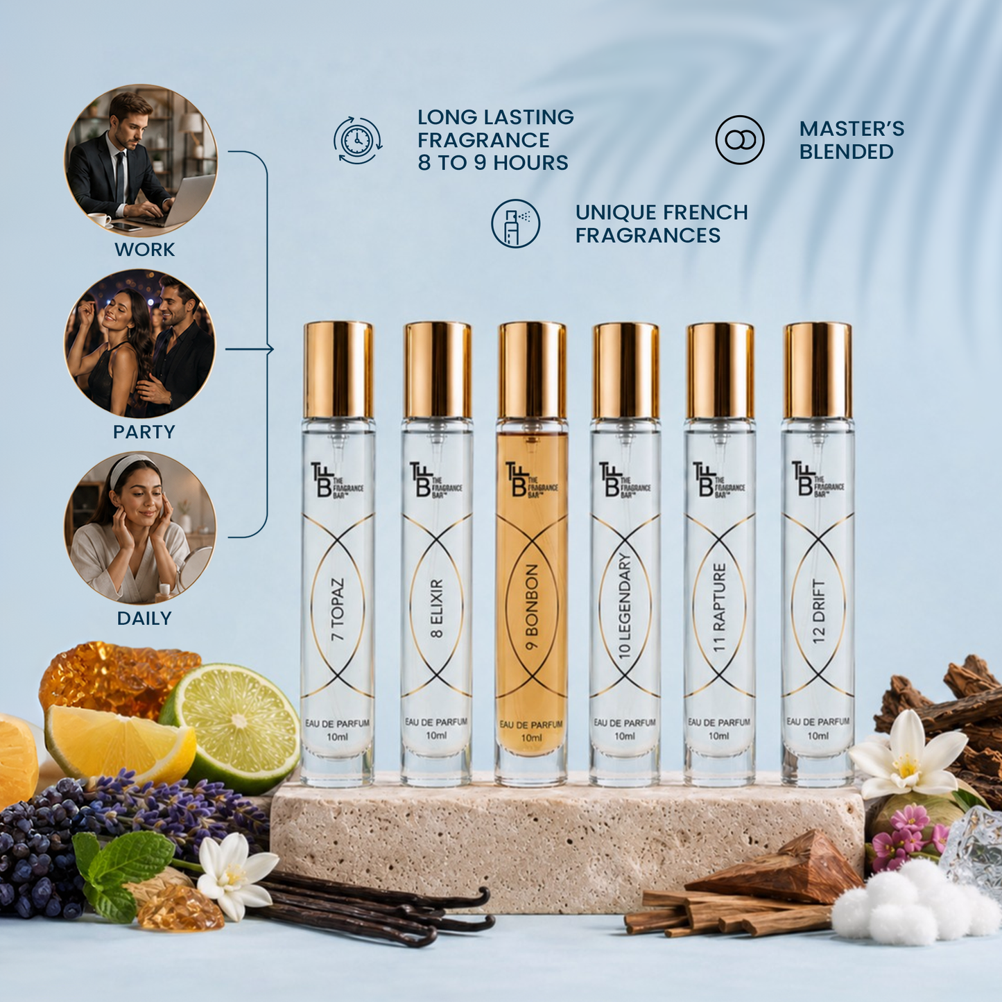 The Fragrance Bar - Euphoria | 6x10 ml