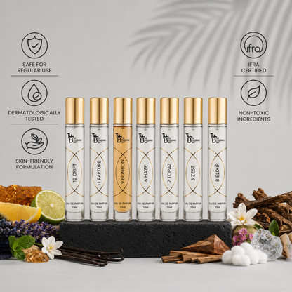 The Fragrance Bar - Gift Box Black | 7x10 ml