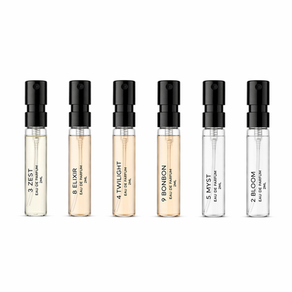 Discovery Pack of 6 x 2ml EDP Perfume Set