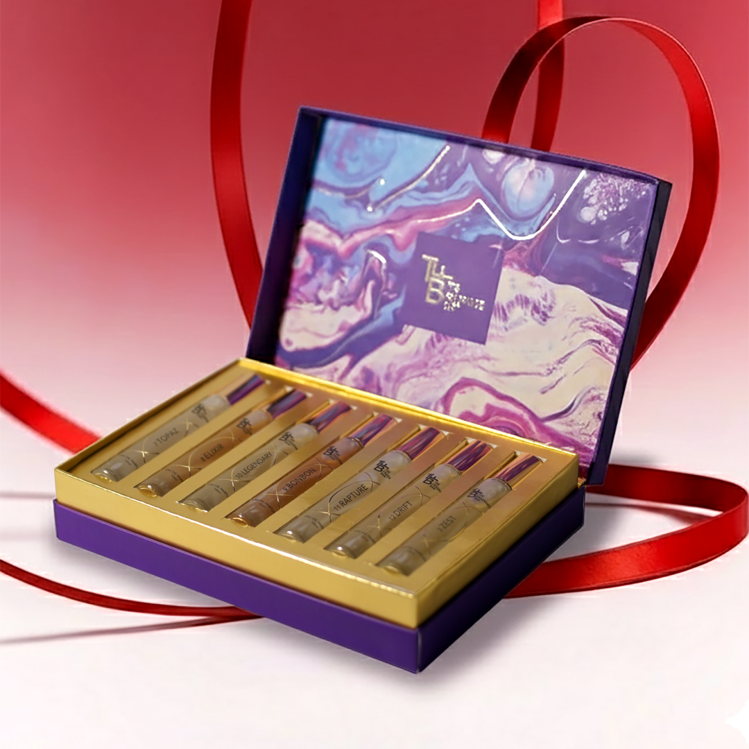 The Fragrance Bar - Gift Box Purple | 7x10 ml