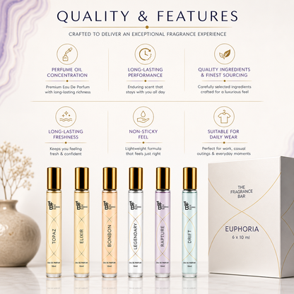 The Fragrance Bar - Euphoria | 6x10 ml