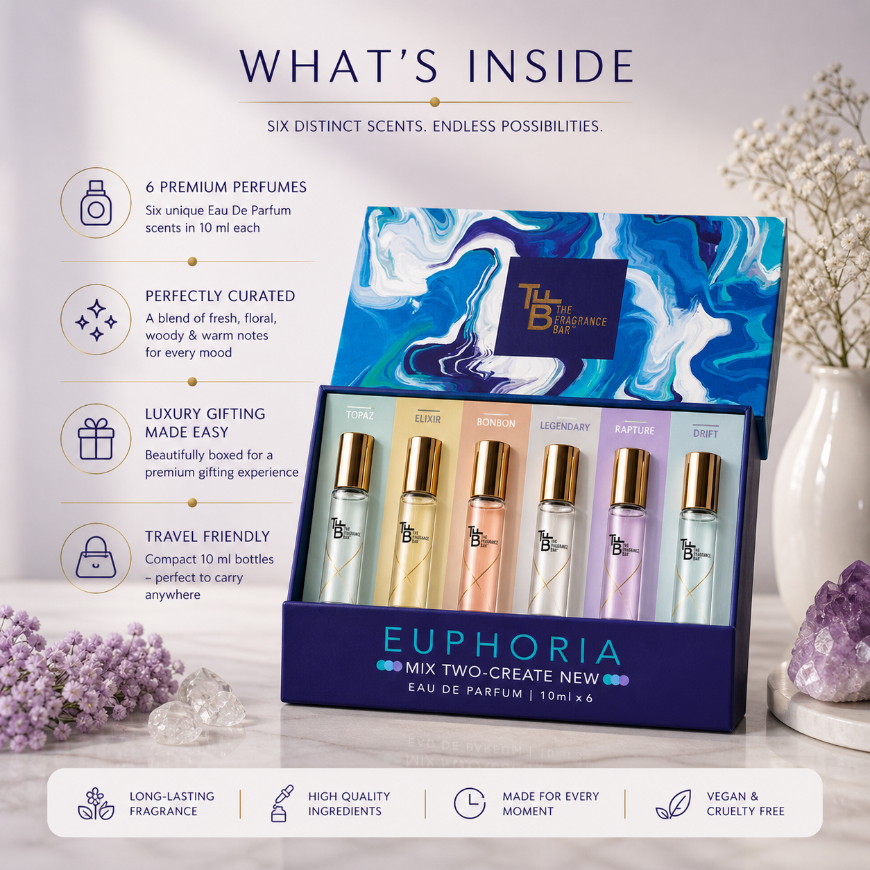 The Fragrance Bar - Euphoria | 6x10 ml