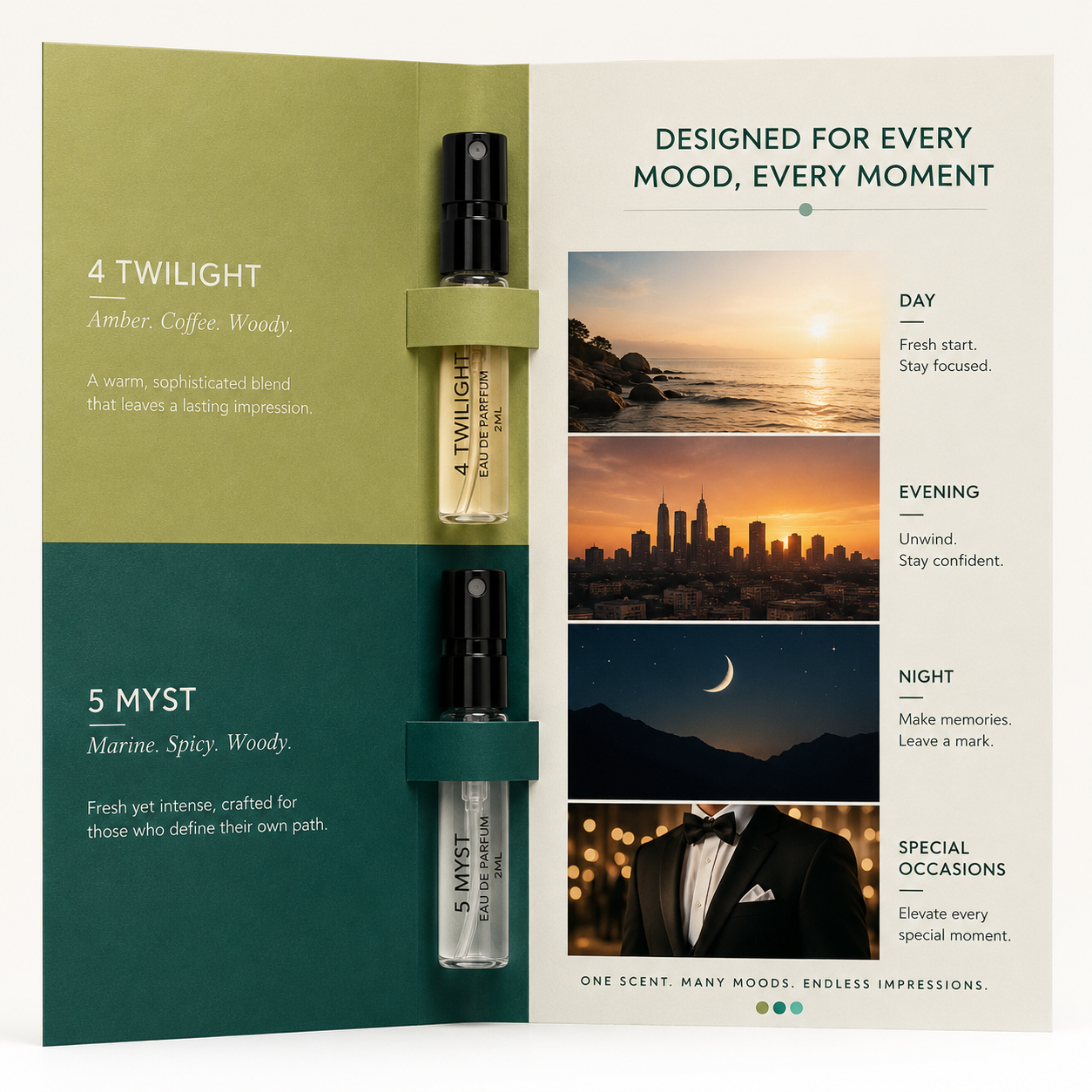 The Fragrance Bar - Vial Card Desire